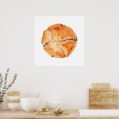 Blueberry muffin poster (Keuken)