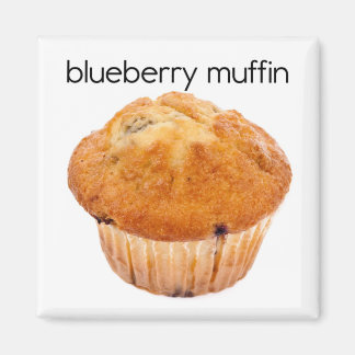 Blueberry Muffin Refkoelkast Magnet