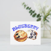 Blueberry Muffins Briefkaart (Staand voorkant)