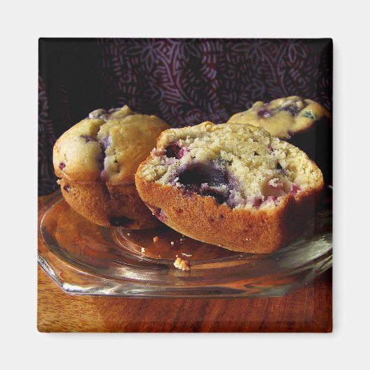Blueberry Muffins Magneet (Voorkant)
