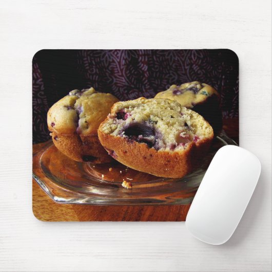 Blueberry Muffins Muismat (Met muis)