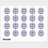 Blueberry Muffins Ronde Sticker (Vel)