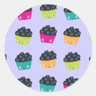 Blueberry Muffins Ronde Sticker