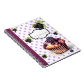 Blueberry-Notitieboek Notitieboek (Rechterzijde)