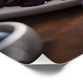 Blueberry Pancakes Perfect Poster (Hoek)