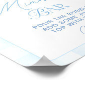 Blueberry Pannenkoek Baby Brunch Mom-osa Bar Poster (Hoek)