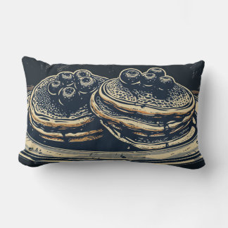 Blueberry-pannenkoeken Sierkussen Kussen