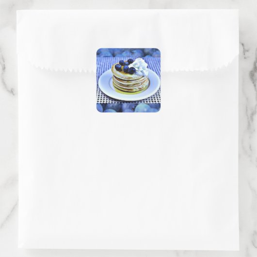 Blueberry pannenkoeken Stickers (Tas)