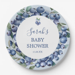 Blueberry Paper Plate Papieren Bordje
