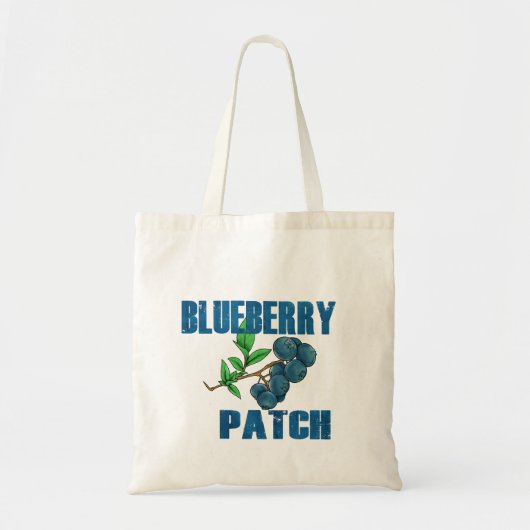 BLUEBERRY PATCH TOTE BAG (Voorkant)