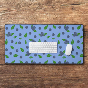 Blueberry patroon Desk Mat