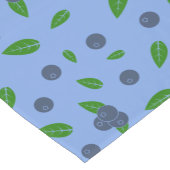 Blueberry Patroon Table Runner Korte Tafelloper (Hoek)