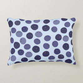 Blueberry Pattern Accent Kussen