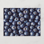 Blueberry Pattern Briefkaart (Voorkant)