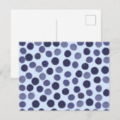 Blueberry Pattern Briefkaart (Voorkant / Achterkant)
