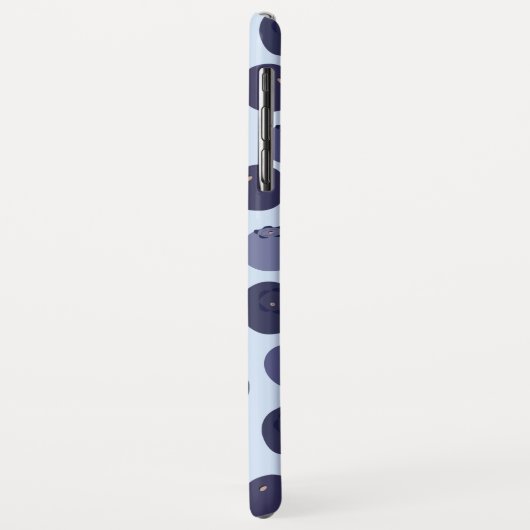 Blueberry Pattern Case-Mate iPhone Case (Achterkant/links)
