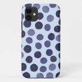 Blueberry Pattern Case-Mate iPhone Case (Achterkant)