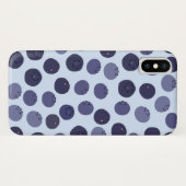 Blueberry Pattern Case-Mate iPhone Case (Achterkant (horizontaal))