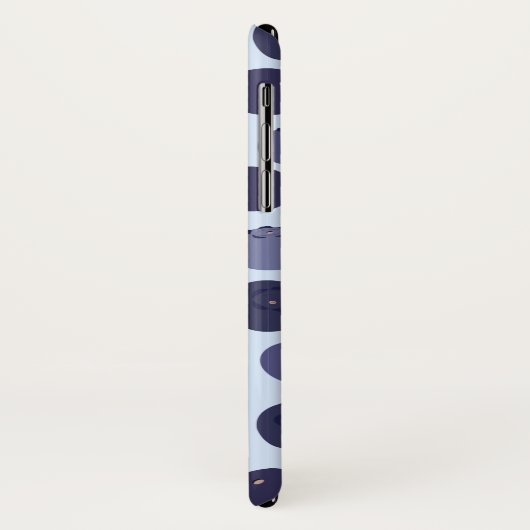 Blueberry Pattern Case-Mate iPhone Case (Achterkant/links)