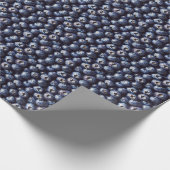 Blueberry Pattern Decoupage Cadeaupapier (Hoek)