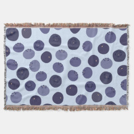 Blueberry Pattern Deken
