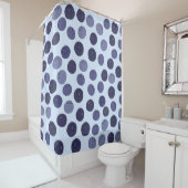 Blueberry Pattern Douchegordijn (In situ)