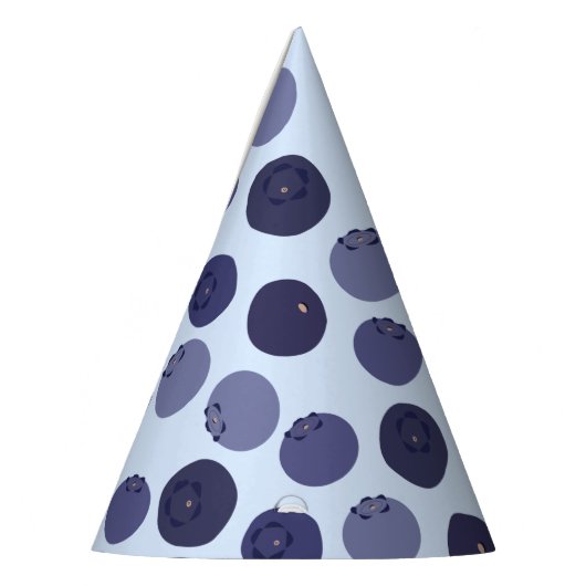 Blueberry Pattern Feesthoedjes (Links)