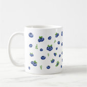 Blueberry Pattern Koffiemok (Links)