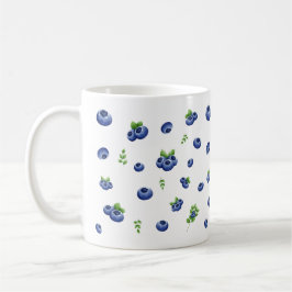 Blueberry Pattern Koffiemok