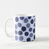Blueberry Pattern Koffiemok (Links)