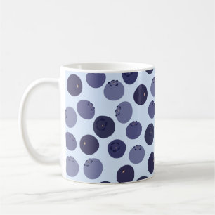 Blueberry Pattern Koffiemok
