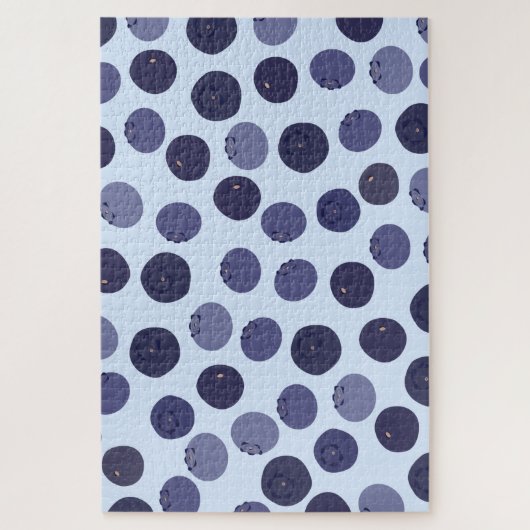 Blueberry Pattern Legpuzzel (Verticaal)
