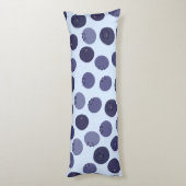 Blueberry Pattern Lichaamskussen (Achterkant (Verticaal))