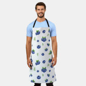 Blueberry Pattern Schort (Gedragen)