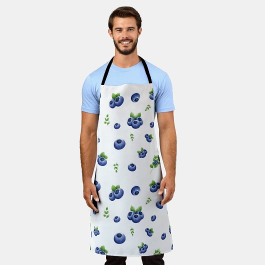 Blueberry Pattern Schort (Gedragen)