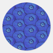 Blueberry Pattern Stickers (Voorkant)