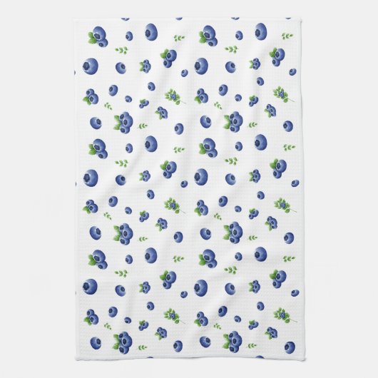 Blueberry Pattern Theedoek (Verticaal)