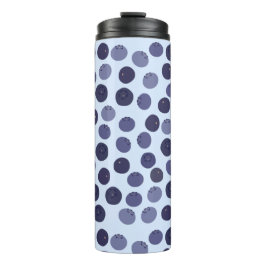 Blueberry Pattern Thermosbeker
