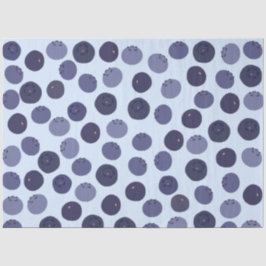 Blueberry Pattern Tissuepapier