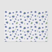 Blueberry Pattern Tissuepapier (Voorkant)