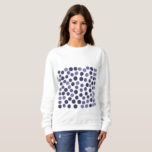 Blueberry Pattern Trui (Voorkant volledig)