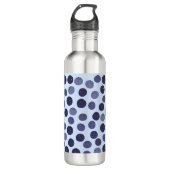 Blueberry Pattern Waterfles (Voorkant)