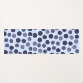 Blueberry Pattern Yogamat (Voorkant (horizontaal))