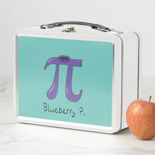 Blueberry Pi Cute Wiskunde Pi Day Lunch Box (In situ)