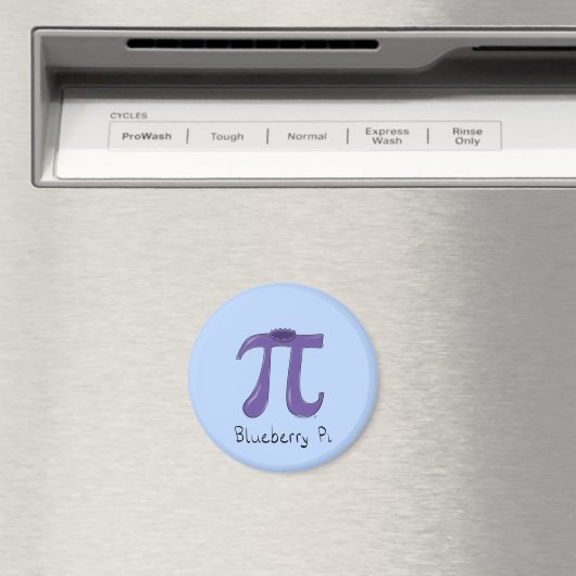 Blueberry Pi Cute Wiskunde Pi Day Magnet (Insitu (Vaatwasser))