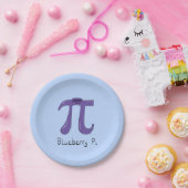 Blueberry Pi Cute Wiskunde Pi Day Party Paper Bord (Feest)