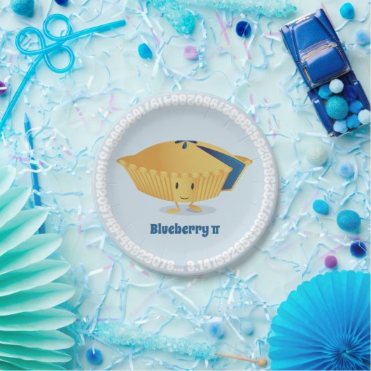 Blueberry Pi Day | Bord papier (Feest)
