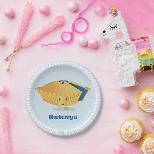 Blueberry Pi Day | Bord papier (Feest)