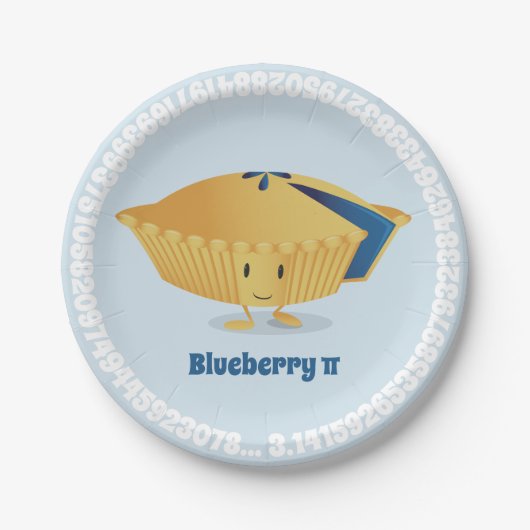Blueberry Pi Day | Bord papier (Voorkant)