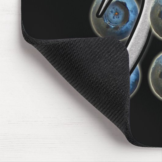 Blueberry Pi of Pie - Food Graphic Art Pi Day Muismat (Hoek)